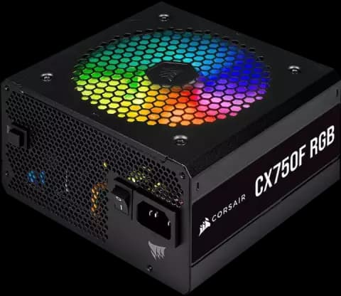 پاور 750 وات Corsair مدل CX 750F RGB 80Plus Bronze