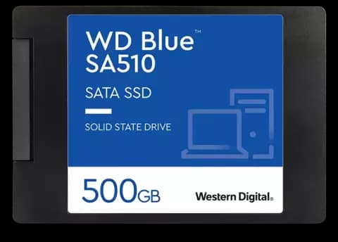 حافظه SSD اینترنال 500 گیگابایت WD مدل Blue SA510 WDS500G3B0A