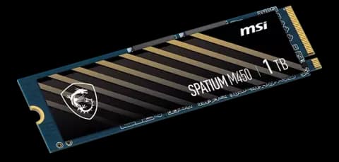 حافظه SSD اینترنال 1 ترابایت MSI مدل SPATIUM M450 NVME M.2