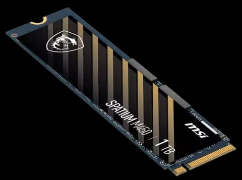 حافظه SSD اینترنال 1 ترابایت MSI مدل SPATIUM M450 NVME M.2
