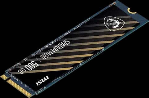 حافظه SSD اینترنال 500 گیگابایت MSI مدل SPATIUM M450 NVME M.2