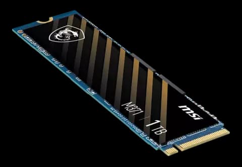 حافظه SSD اینترنال 1 ترابایت MSI مدل SPATIUM M371 NVME M.2