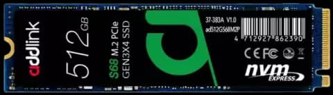 حافظه SSD اینترنال 512 گیگابایت Addlink مدل S68 NVMe M.2
