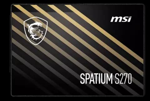 حافظه SSD اینترنال 120 گیگابایت MSI مدل SPATIUM S270