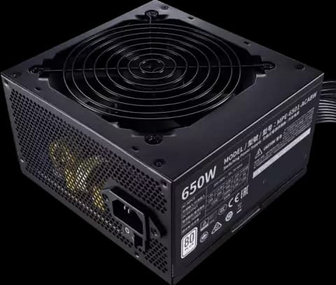 پاور 650 وات Cooler Master مدل MWE 650 WHITE 230V V2 80 PLUS Standard