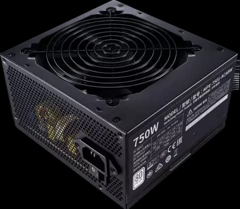 پاور 750 وات Cooler Master مدل MWE 750 WHITE 80Plus Standard