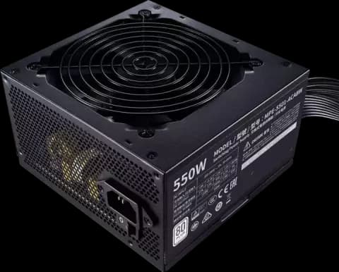 پاور 550 وات Cooler Master مدل MWE WHITE 80Plus Standard