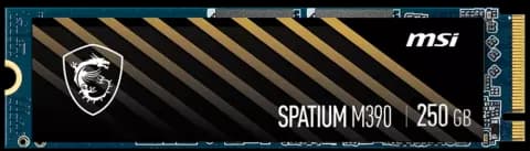 حافظه SSD اینترنال 250 گیگابایت MSI مدل SPATIUM M390 NVME M.2
