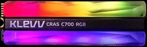 حافظه SSD اینترنال 480 گیگابایت KLEVV مدل CRAS C700 RGB NVMe M.2