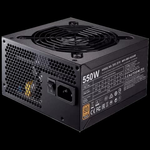 پاور 550وات Coolermaster مدل MWE Bronze 550