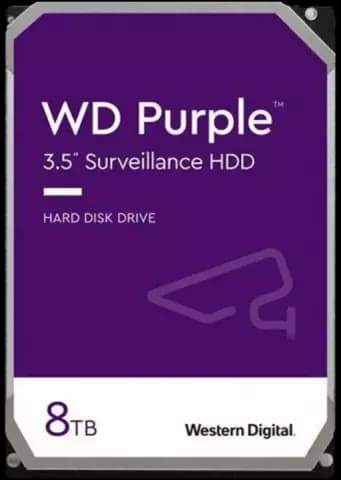 هارد اینترنال 8 ترابایت WD مدل Purple Surveillance WD84PURZ 