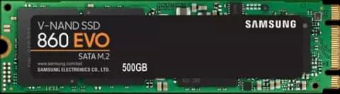 حافظه SSD اینترنال 500 گیگابایت Samsung مدل  860 EVO M.2