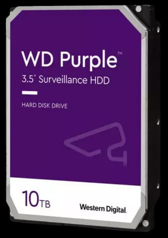 هارد اینترنال 10 ترابایت WD مدل PURPLE SURVEILLANCE WD101PURZ 