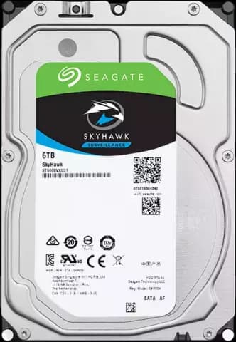 هارد اینترنال 6 ترابایت Seagate مدل SkyHawk Surveillance ST6000VX001 