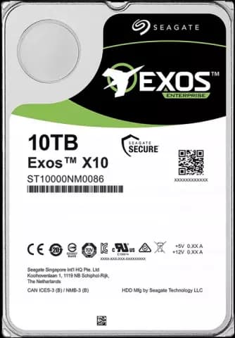 هارد اینترنال 10ترابایت Seagate مدل EXOS ENTERPRISE X10 ST10000NM0086