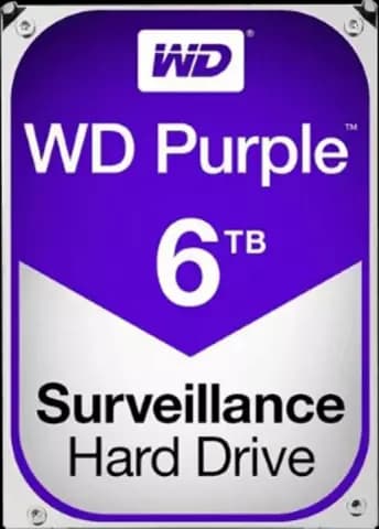 هارد اینترنال 6ترابایت WD مدل PURPLE SURVEILLANCE WD60PURZ