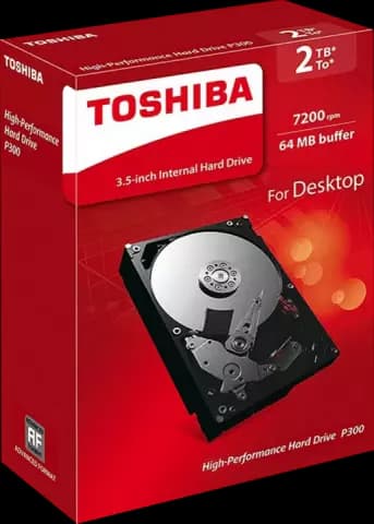 هارد اینترنال 2 ترابایت Toshiba مدل HIGH PERFORMANCE P300