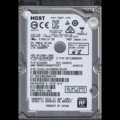 هارد اینترنال 1ترابایت Hitachi مدل H2T1000854S