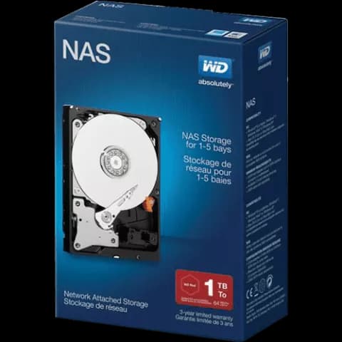 هارد اینترنال 1 ترابایت WD مدل RED WD10EFRX 