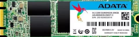 حافظه SSD اینترنال 256 گیگابایت Adata مدل  SU800
