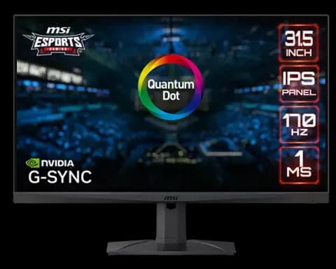 مانیتور گیمینگ 31.5 اینچ MSI مدل MAG321QR-QD