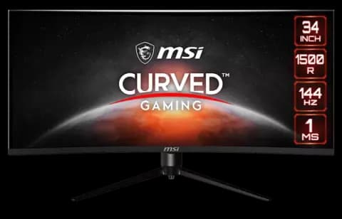 مانیتور گیمینگ منحنی 34 اینچ MSI مدل Optix MAG342CQR