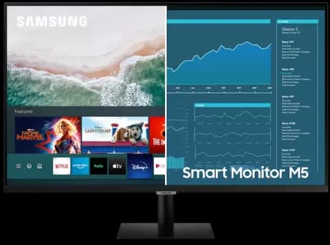 مانیتور هوشمند 27 اینچ Samsung مدل S27AM500NN