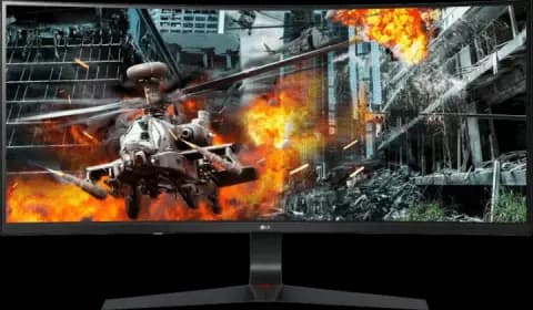 مانیتور گیمینگ منحنی 34 اینچ LG مدل  34GL750-B