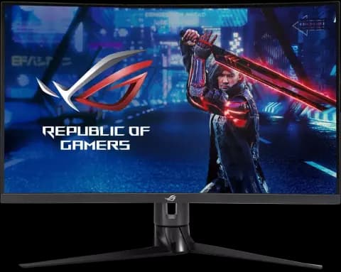 مانیتور گیمینگ منحنی 31.5 اینچ Asus مدل ROG STRIX XG32VC