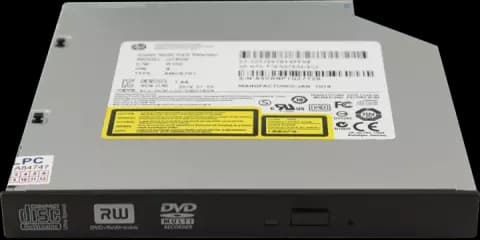 دی وی دی رایتر نوت بوکی HP مدل GT80N