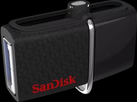 فلش مموری 64گیگابایت Sandisk مدل ULTRA DUAL