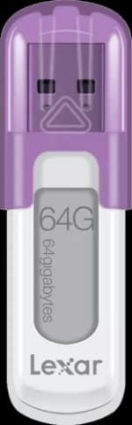 فلش مموری 64گیگابایت Lexar مدل JUMPDRIVE V10