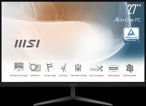 آل این وان (ALL IN ONE) 8 گیگابایت 256 گیگابایت 27 اینچ MSI مدل Modern AM271 11M