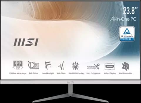 آل این وان (ALL IN ONE) 8 گیگابایت 1 ترابایت 23.8 اینچ MSI مدل Modern AM241 11M