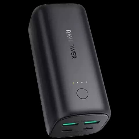 پاور بانک 20000 میلی‌آمپر ساعت RAVPOWER مدل  RP-PB208