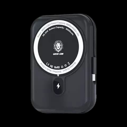 پاور بانک 20000 میلی‌آمپر ساعت Green Lion مدل  Monaco MagSafe