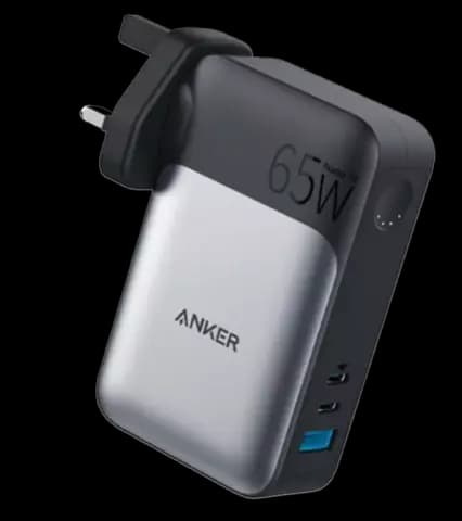 پاور بانک 10000 میلی آمپر ساعت و شارژر دیواری Anker مدل 733Power Bank GaNPrime PowerCore A1651
