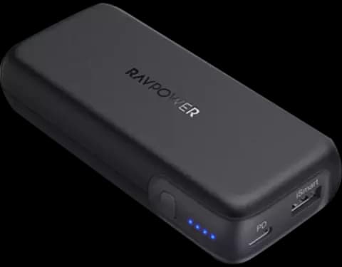 پاور بانک 10000 میلی‌آمپر ساعت RAVPOWER مدل  RP-PB186