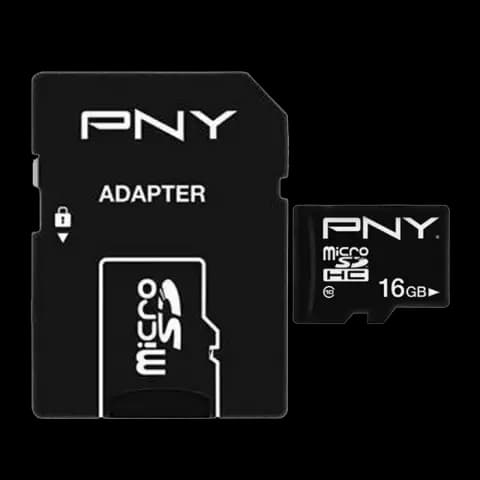 مموری کارت 16 گیگابایت PNY مدل Performance Plus کلاس 10 همراه با آداپتور