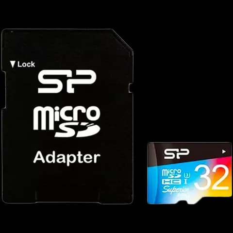 مموری کارت 32 گیگابایت Silicon Power مدل Superior Pro کلاس 10 استاندارد UHS-I U3 همراه با آداپتور