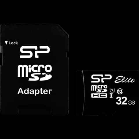 مموری کارت 32 گیگابایت Silicon Power مدل Elite همراه با آداپتور