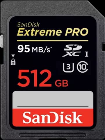 مموری کارت 512گیگابایت Sandisk مدل EXTREME PRO