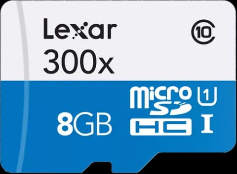 مموری کارت 8گیگابایت Lexar مدل High Performance 300x
