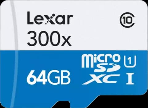 مموری کارت 64گیگابایت Lexar مدل High-Performance 300x