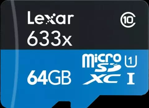 مموری کارت 64گیگابایت Lexar مدل 633X