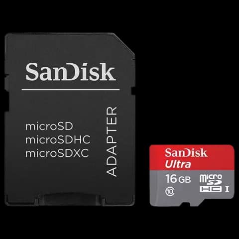 مموری کارت 16گیگابایت Sandisk مدل ULTRA SDSQUNC-016G-GN6MA