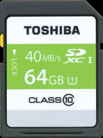 مموری کارت 64گیگابایت Toshiba مدل HS Professional SDXC UHS-1