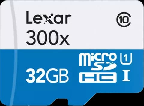 مموری کارت 32گیگابایت Lexar مدل High-Performance 300x
