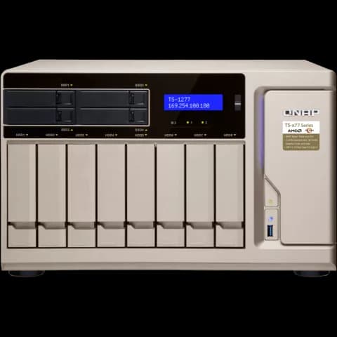 ذخیره ساز تحت شبکه QNAP مدل TS-1277-1600