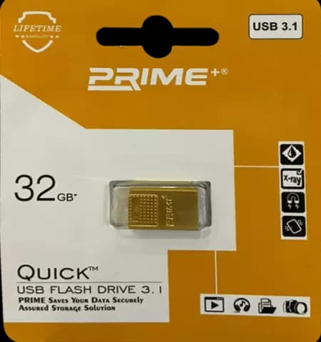 فلش مموری 32 گیگابایت PRIME مدل  QUICK